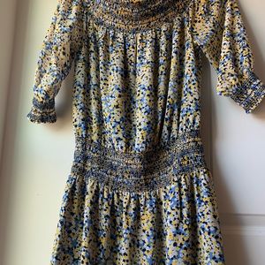 Mini Summer Floral Dress